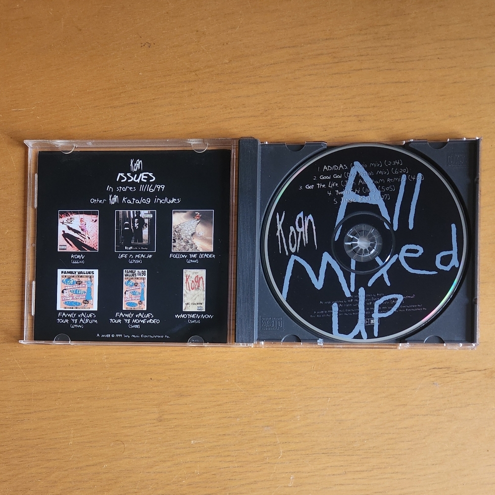 Korn "All Mixed Up - EP", "Did My Time" CDs (Lot of 2) - Picture 4 of 9